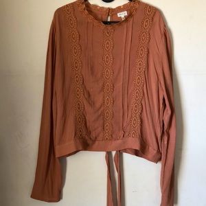 Long Sleeve Boho Chic top
